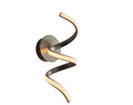 Arandela de Parede Worm LED 3000K 10W Bivolt 16x14x32cm Dourado Studioluce AR1426DO