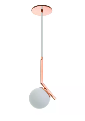 Pendente Vertical com Globo Ø12cm 15x12x31cm 1xG9 Old Artisan PD-5199