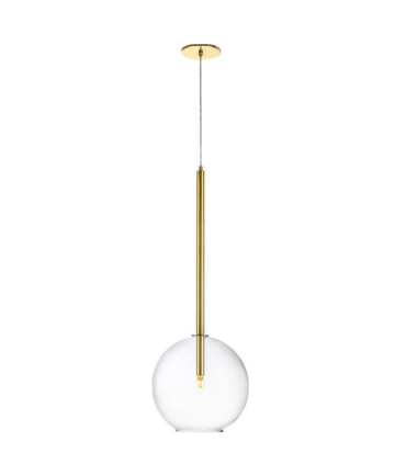 Pendente Bolha com Globo Ø25cm 25x60cm 1xG9 Old Artisan PD-5222