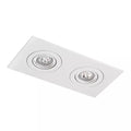 Spot de Embutir Face Plana Duplo PAR20 23x11,5x9cm Alumínio Impacto M202